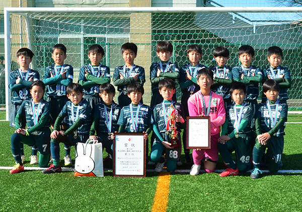 第２位　東松山ペレーニアフットボールクラブジュニア