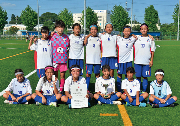 第１位　熊谷リリーズ☆少女サッカークラブ