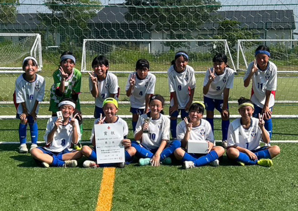 第3位 熊谷リリーズ☆少女サッカークラブ